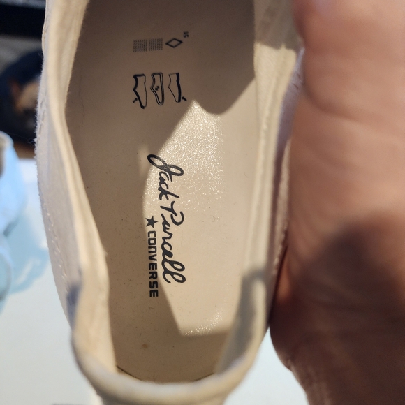 Classic Converse Jack Purcells M5/W6.5 - Picture 8 of 9